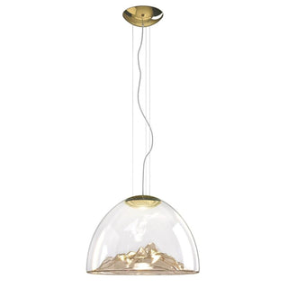 Axolight Mountain View LED suspension lamp by Dima Loginoff Axolight Amber/Gold AM/OR - Buy now on ShopDecor - Discover the best products by AXOLIGHT design