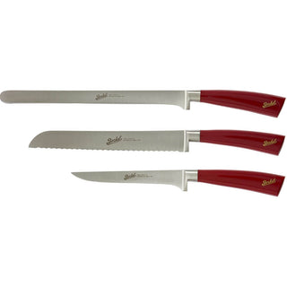 Berkel Elegance Set of 3 ham knives Berkel Red - Buy now on ShopDecor - Discover the best products by BERKEL design
