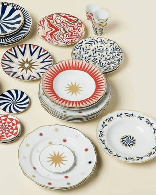 Bitossi Abracadabra set 4 dinner plates diam. 26.5 cm. - 10.43 in. - Buy now on ShopDecor - Discover the best products by BITOSSI HOME design