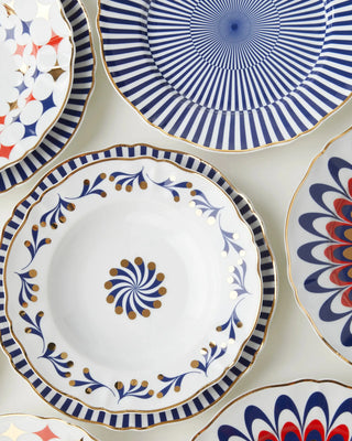 Bitossi Abracadabra set 4 soup plates diam. 23 cm. - 9.05 in. - Buy now on ShopDecor - Discover the best products by BITOSSI HOME design