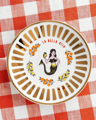 Bitossi Un Buon Ricordo fruit plate diam. 20.5 cm. - 8.07 in. - Buy now on ShopDecor - Discover the best products by BITOSSI HOME design