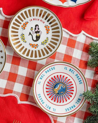 Bitossi Un Buon Ricordo fruit plate diam. 20.5 cm. - 8.07 in. - Buy now on ShopDecor - Discover the best products by BITOSSI HOME design