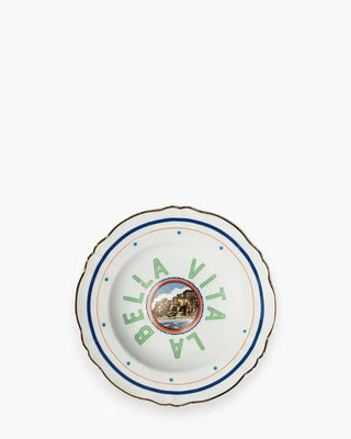 Bitossi Un Buon Ricordo soup plate diam. 23 cm. - 9.05 in. Sea - Buy now on ShopDecor - Discover the best products by BITOSSI HOME design