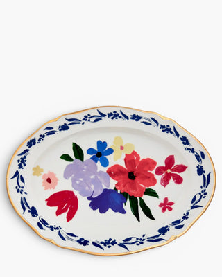 Bitossi Dipinto oval tray