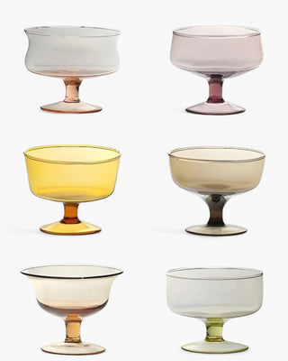 Bitossi Diseguale set 6 cupping glasses Amber - Buy now on ShopDecor - Discover the best products by BITOSSI HOME design