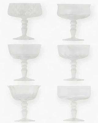 Bitossi Diseguale set 6 champagne bowls Transparent - Buy now on ShopDecor - Discover the best products by BITOSSI HOME design