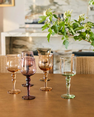 Bitossi Diseguale set 6 assorted stemmed glasses - Buy now on ShopDecor - Discover the best products by BITOSSI HOME design