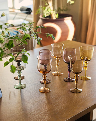 Bitossi Diseguale set 6 assorted stemmed glasses - Buy now on ShopDecor - Discover the best products by BITOSSI HOME design