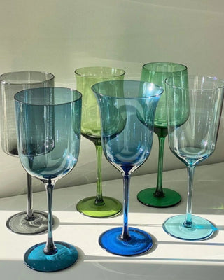 Bitossi Diseguale set 6 stemmed glasses - Buy now on ShopDecor - Discover the best products by BITOSSI HOME design