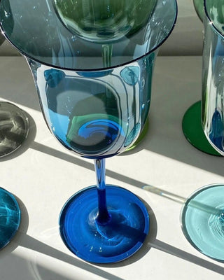 Bitossi Diseguale set 6 stemmed glasses - Buy now on ShopDecor - Discover the best products by BITOSSI HOME design