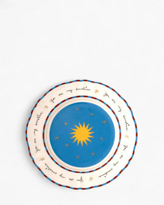 Bitossi Il Frutto della Passione fruit plate diam. 20.5 cm. - 8.07 in. Sun - Buy now on ShopDecor - Discover the best products by BITOSSI HOME design
