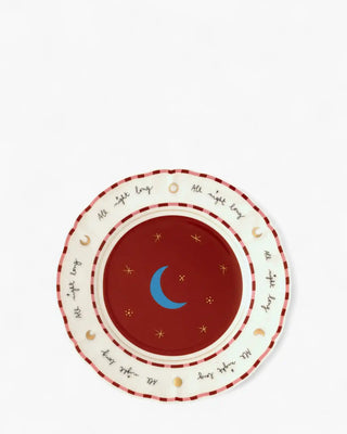 Bitossi Il Frutto della Passione fruit plate diam. 20.5 cm. - 8.07 in. Moon - Buy now on ShopDecor - Discover the best products by BITOSSI HOME design
