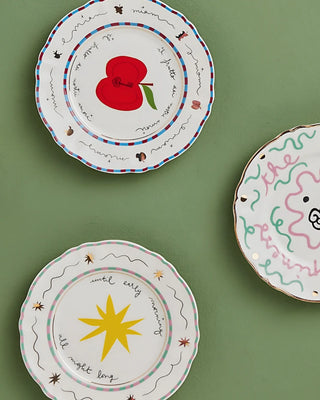 Bitossi Il Frutto della Passione small plate diam. 16.5 cm. - 6.5 in. - Buy now on ShopDecor - Discover the best products by BITOSSI HOME design