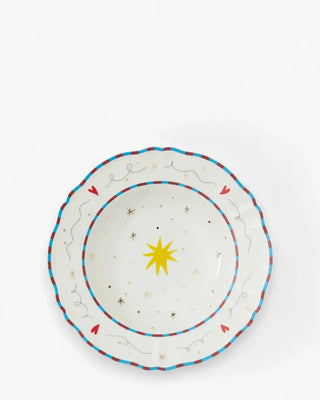 Bitossi Il Frutto della Passione soup plate diam. 23 cm. - 9.05 in. Star - Buy now on ShopDecor - Discover the best products by BITOSSI HOME design