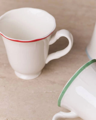 Bitossi Petalo mug with scalloped rim - Buy now on ShopDecor - Discover the best products by BITOSSI HOME design