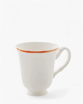 Bitossi Petalo mug with scalloped rim Ocher - Buy now on ShopDecor - Discover the best products by BITOSSI HOME design