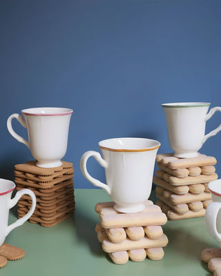 Bitossi Petalo mug with scalloped rim - Buy now on ShopDecor - Discover the best products by BITOSSI HOME design