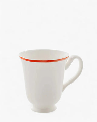 Bitossi Petalo mug with scalloped rim Rust red - Buy now on ShopDecor - Discover the best products by BITOSSI HOME design
