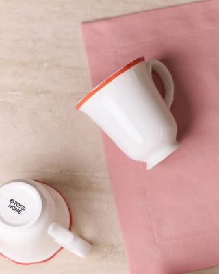 Bitossi Petalo mug with scalloped rim - Buy now on ShopDecor - Discover the best products by BITOSSI HOME design