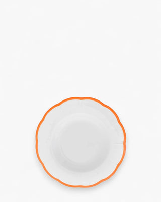 Bitossi Petalo soup plate with scalloped rim Rust red - Buy now on ShopDecor - Discover the best products by BITOSSI HOME design