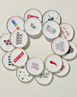 Bitossi La Tavola Scomposta set 4 small plates mod. 3 - Buy now on ShopDecor - Discover the best products by BITOSSI HOME design