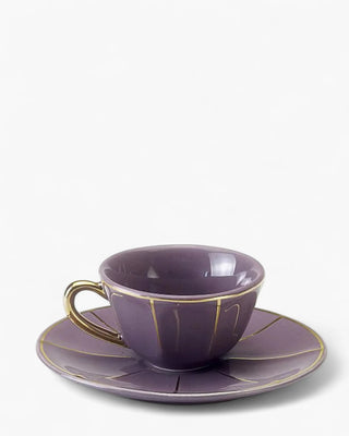 Bitossi Vintage cup with saucer Purpura Coffee - Buy now on ShopDecor - Discover the best products by BITOSSI HOME design