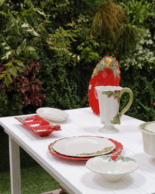 Bordallo Pinheiro Christmas Garland appetizers tray - Buy now on ShopDecor - Discover the best products by BORDALLO PINHEIRO design