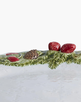 Bordallo Pinheiro Christmas Garland cake stand - Buy now on ShopDecor - Discover the best products by BORDALLO PINHEIRO design