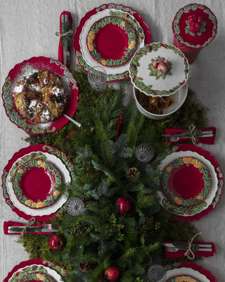 Bordallo Pinheiro Christmas Garland charger plate - Buy now on ShopDecor - Discover the best products by BORDALLO PINHEIRO design