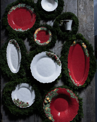 Bordallo Pinheiro Christmas Garland charger plate - Buy now on ShopDecor - Discover the best products by BORDALLO PINHEIRO design