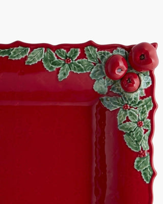 Bordallo Pinheiro Christmas Garland tray - Buy now on ShopDecor - Discover the best products by BORDALLO PINHEIRO design