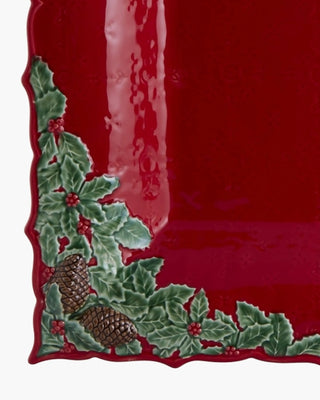Bordallo Pinheiro Christmas Garland tray - Buy now on ShopDecor - Discover the best products by BORDALLO PINHEIRO design