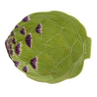 Bordallo Pinheiro Artichoke plate 31.5 cm - 12.4 in - Buy now on ShopDecor - Discover the best products by BORDALLO PINHEIRO design