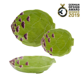 Bordallo Pinheiro Artichoke pasta plate - Buy now on ShopDecor - Discover the best products by BORDALLO PINHEIRO design