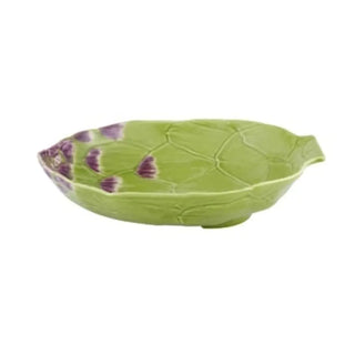 Bordallo Pinheiro Artichoke pasta plate 28 cm - 11.02 in - Buy now on ShopDecor - Discover the best products by BORDALLO PINHEIRO design
