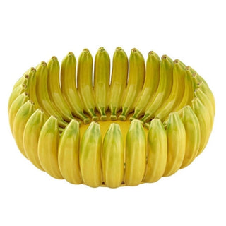 Bordallo Pinheiro Banana da Madeira centrepiece diam. 38 cm. - Buy now on ShopDecor - Discover the best products by BORDALLO PINHEIRO design