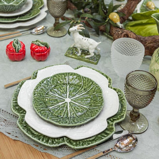 Bordallo Pinheiro Cabbage dinner plate - Buy now on ShopDecor - Discover the best products by BORDALLO PINHEIRO design
