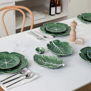 Bordallo Pinheiro Cabbage Leaf plate - Buy now on ShopDecor - Discover the best products by BORDALLO PINHEIRO design