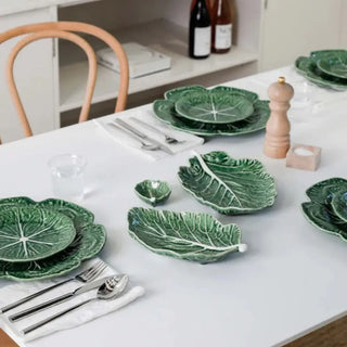 Bordallo Pinheiro Cabbage Leaf plate - Buy now on ShopDecor - Discover the best products by BORDALLO PINHEIRO design