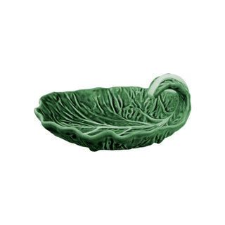 Bordallo Pinheiro Cabbage Leaf with Curvature bowl 18.5 cm - 7.28 in - Buy now on ShopDecor - Discover the best products by BORDALLO PINHEIRO design