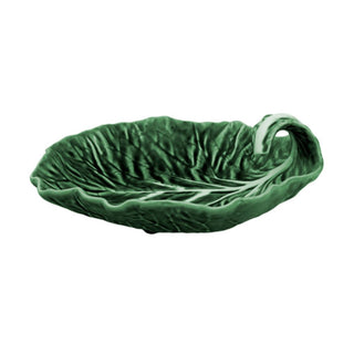 Bordallo Pinheiro Cabbage Leaf with Curvature bowl 25 cm - 9.84 in - Buy now on ShopDecor - Discover the best products by BORDALLO PINHEIRO design