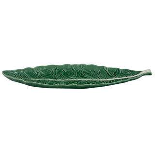 Bordallo Pinheiro Cabbage Narrow Leaf plate 40 cm. - 15.74 in. - Buy now on ShopDecor - Discover the best products by BORDALLO PINHEIRO design