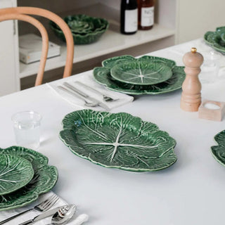 Bordallo Pinheiro Cabbage oval platter - Buy now on ShopDecor - Discover the best products by BORDALLO PINHEIRO design