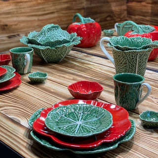 Bordallo Pinheiro Cabbage pitcher 1.5 lt. - 1.6 qt. - Buy now on ShopDecor - Discover the best products by BORDALLO PINHEIRO design