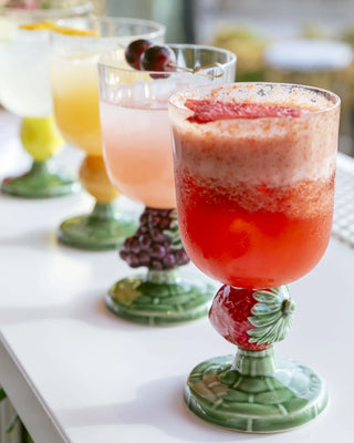 Bordallo Pinheiro Carmen goblet - Buy now on ShopDecor - Discover the best products by BORDALLO PINHEIRO design