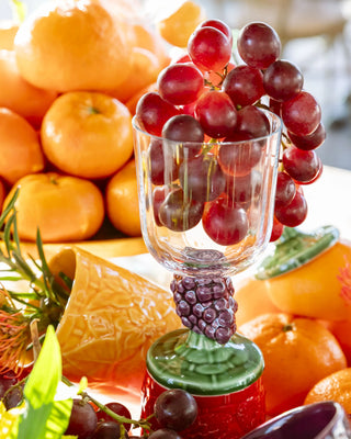 Bordallo Pinheiro Carmen goblet - Buy now on ShopDecor - Discover the best products by BORDALLO PINHEIRO design