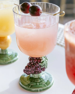 Bordallo Pinheiro Carmen goblet - Buy now on ShopDecor - Discover the best products by BORDALLO PINHEIRO design