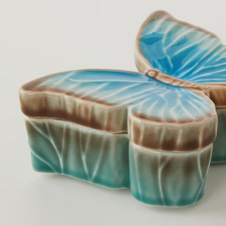 Bordallo Pinheiro Cloudy Butterflies box - Buy now on ShopDecor - Discover the best products by BORDALLO PINHEIRO design