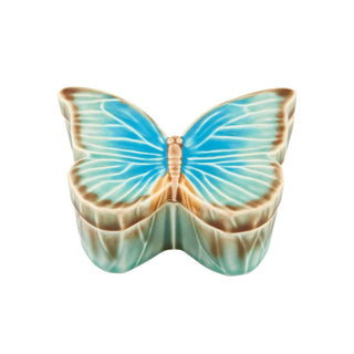 Bordallo Pinheiro Cloudy Butterflies box 12x9.5 cm - 4.73x3.75 inch - Buy now on ShopDecor - Discover the best products by BORDALLO PINHEIRO design