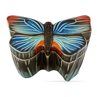 Bordallo Pinheiro Cloudy Butterflies box 24x16 cm - 9.45x6.30 inch - Buy now on ShopDecor - Discover the best products by BORDALLO PINHEIRO design